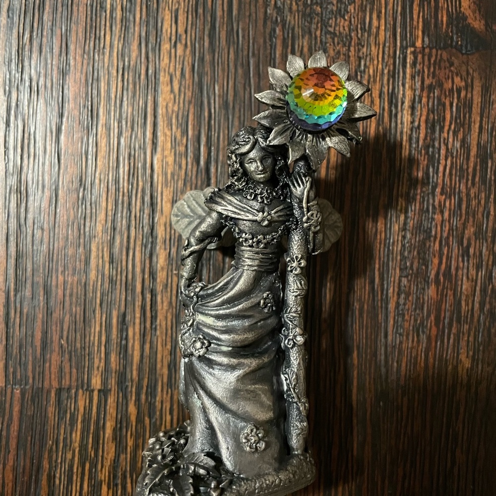 Pewter Mother Nature Figure